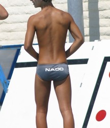 that grey speedos boy