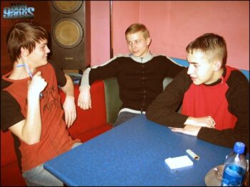 Alex, Kostik and Pavlik