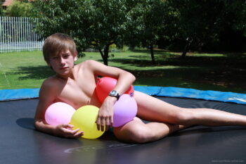 Killian in the Pool with his Balloons Pt 2